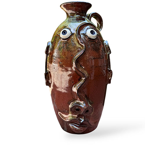 Johnathan Corn 10" Face Jug DP5292